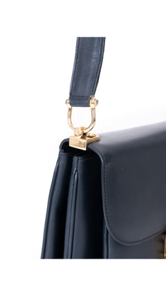 Céline Classic Box Bag - Dark Blue