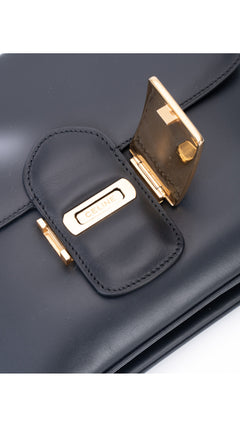 Céline Classic Box Bag - Dark Blue