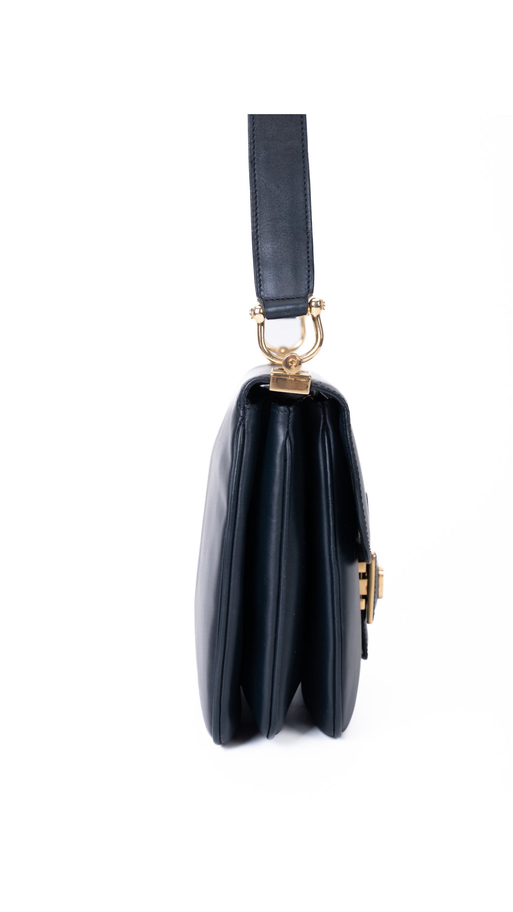 Céline Classic Box Bag - Dark Blue
