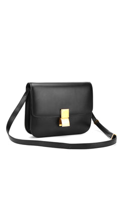 Celine Classic Box Bag - Black