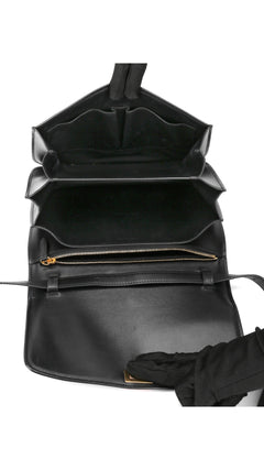 Celine Classic Box Bag - Black