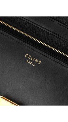 Celine Classic Box Bag - Black