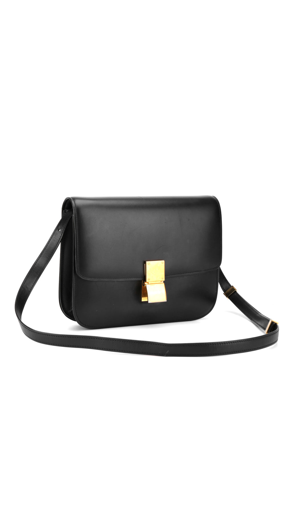Celine Classic Box Bag - Black