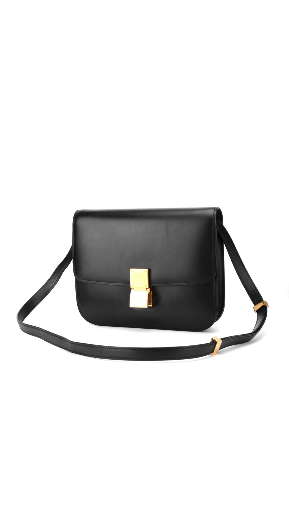 Celine Classic Box Bag - Black