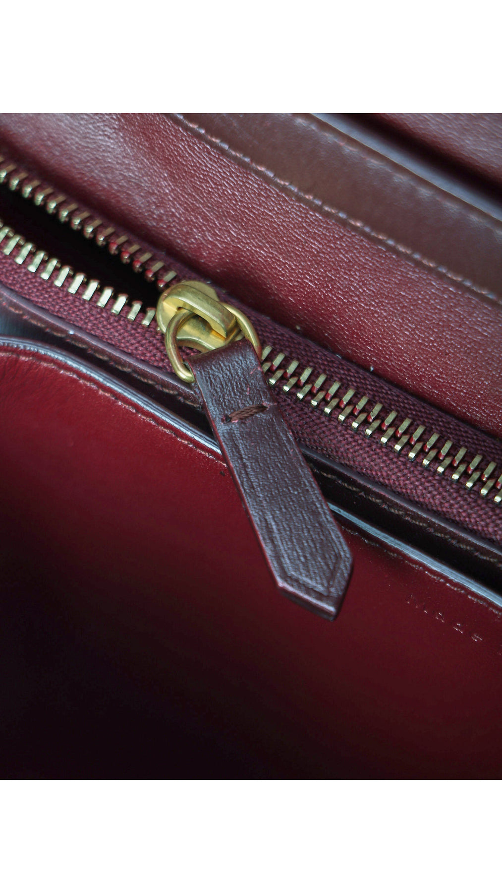 Celine Classic Box Bag - Burgundy