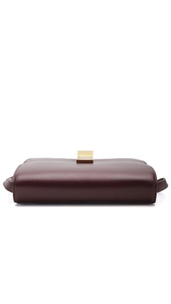 Celine Classic Box Bag - Burgundy