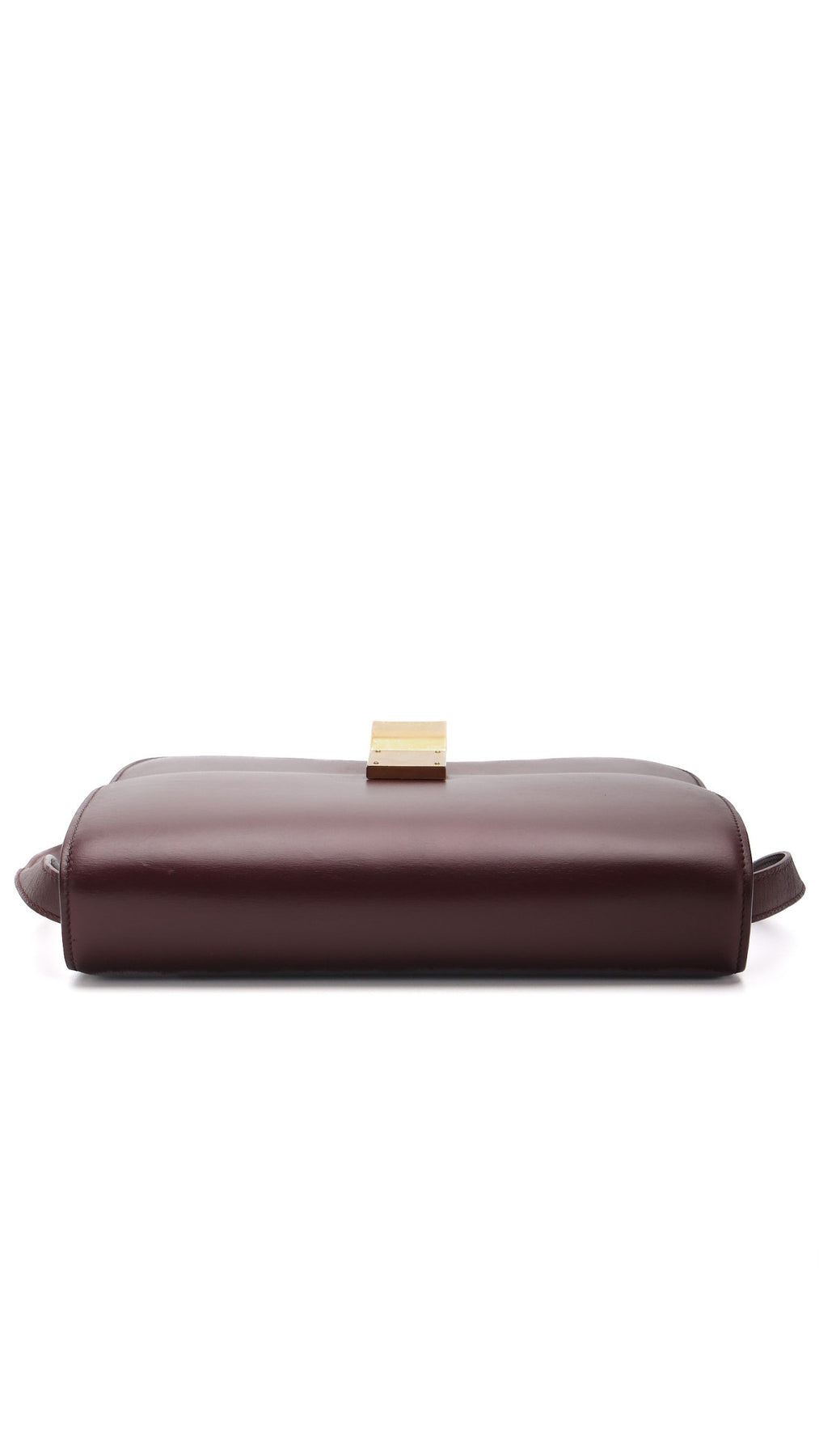 Celine Classic Box Bag - Burgundy