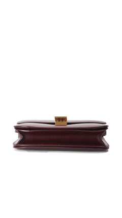 Celine Classic Box Bag - Burgundy