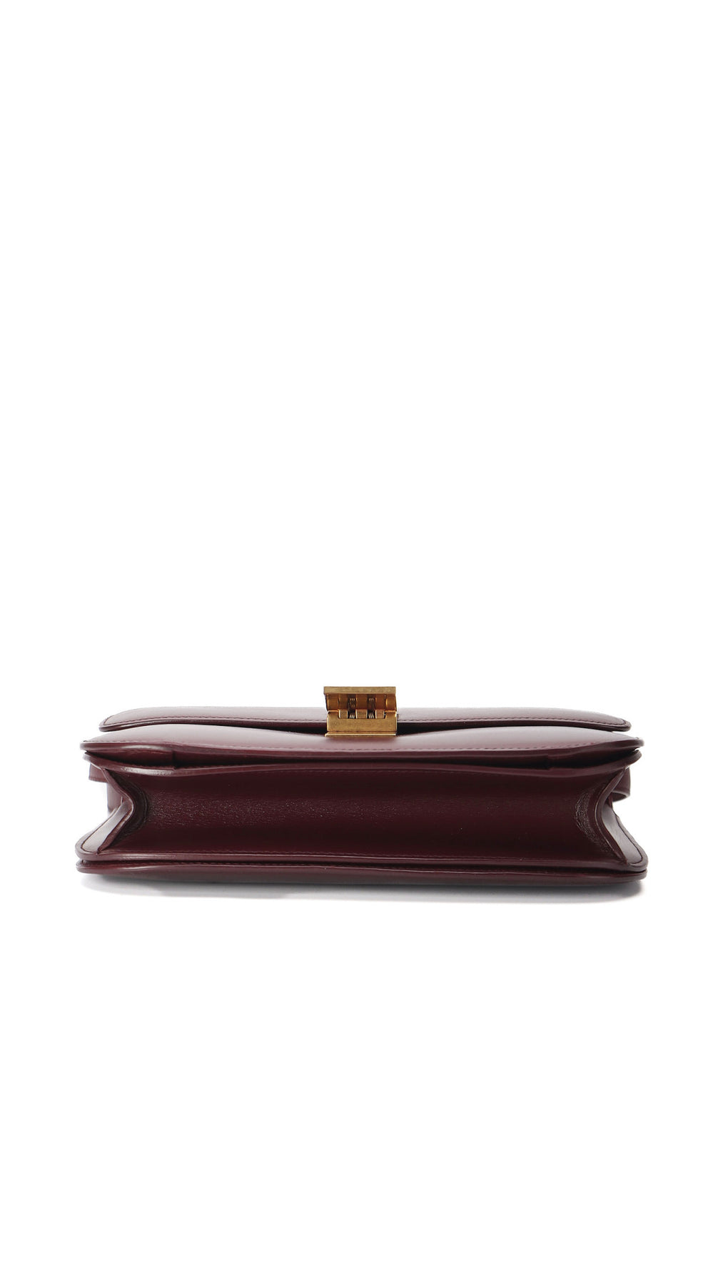 Celine Classic Box Bag - Burgundy