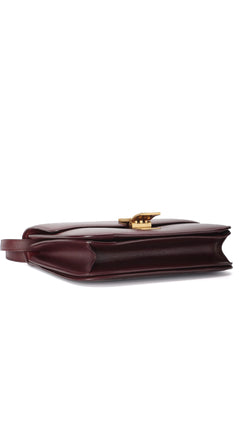 Celine Classic Box Bag - Burgundy