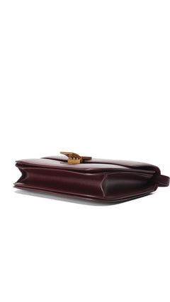 Celine Classic Box Bag - Burgundy