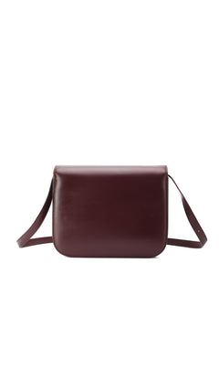 Celine Classic Box Bag - Burgundy