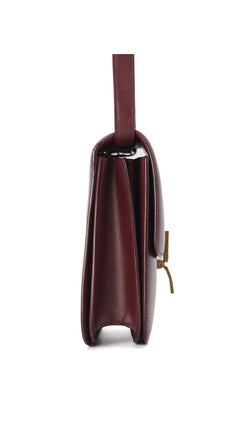 Celine Classic Box Bag - Burgundy