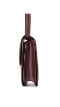 Celine Classic Box Bag - Burgundy