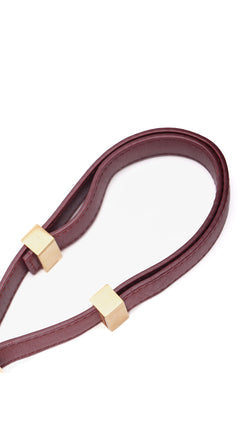 Celine Classic Box Bag - Burgundy