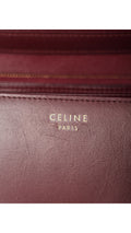Celine Classic Box Bag - Burgundy