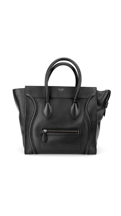 Céline Luggage Bag Mini - Black