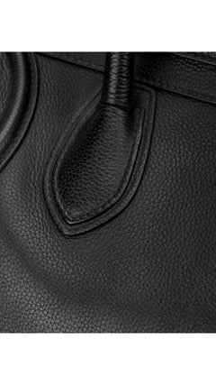 Céline Luggage Bag Mini - Black