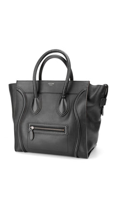 Céline Luggage Bag Mini - Black