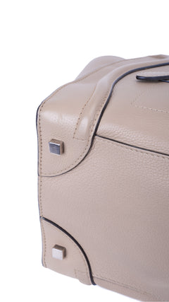 Céline Luggage Mini Tote Bag - Grey