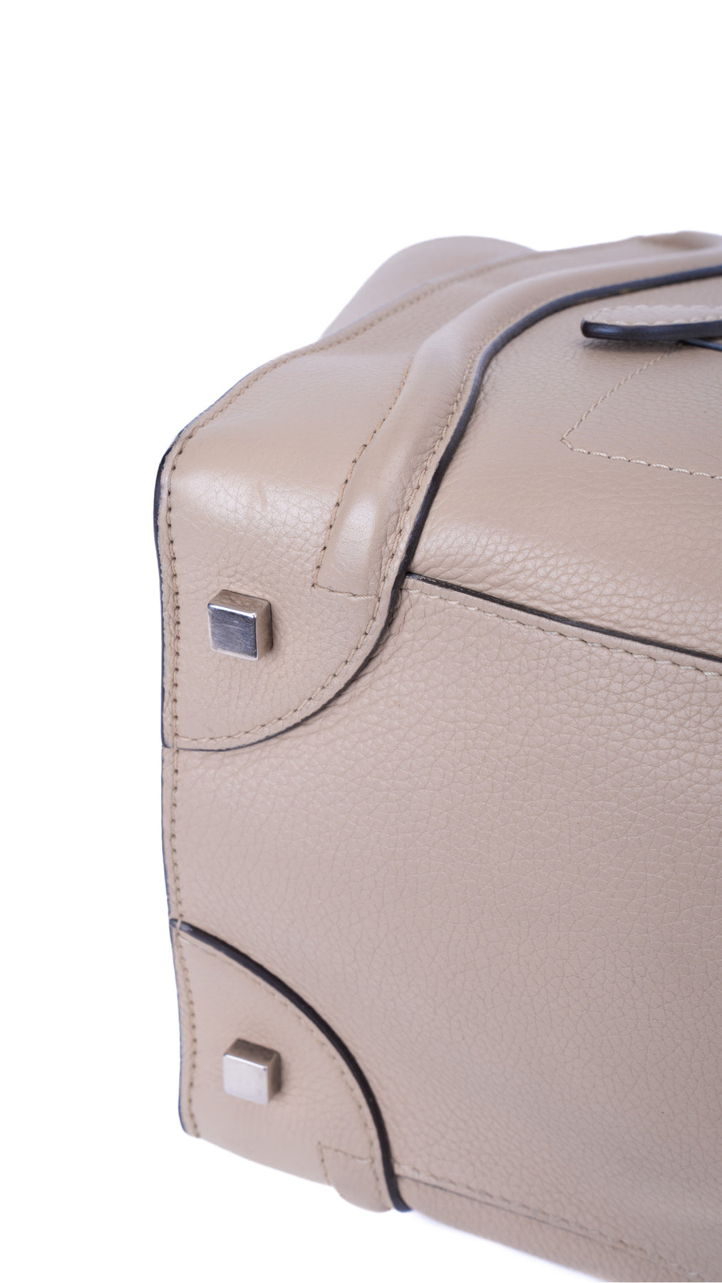 Céline Luggage Mini Tote Bag - Grey