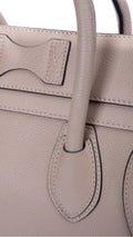 Céline Luggage Mini Tote Bag - Grey