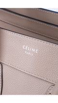 Céline Luggage Mini Tote Bag - Grey