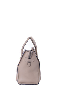 Céline Luggage Mini Tote Bag - Grey