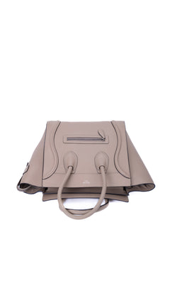 Céline Luggage Mini Tote Bag - Grey