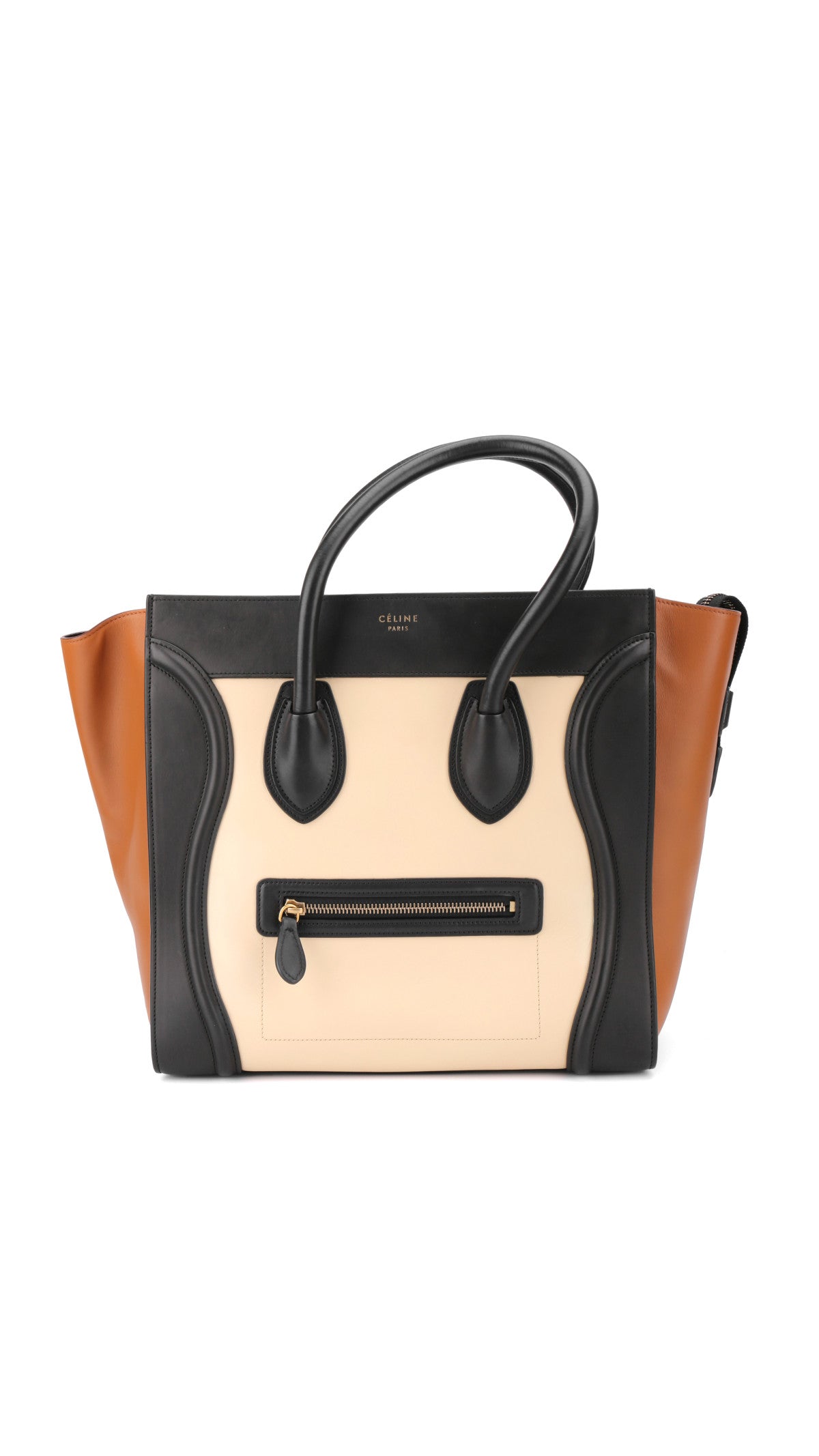 Celine Luggage Mini Tote Bag - Tricolor