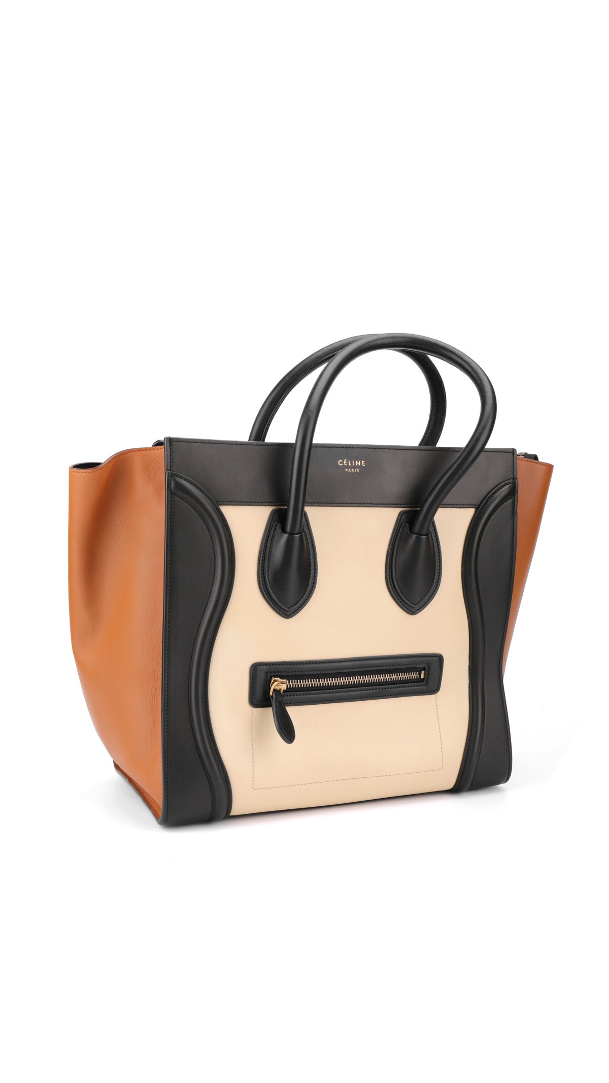 Celine Luggage Mini Tote Bag - Tricolor