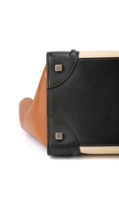 Celine Luggage Mini Tote Bag - Tricolor