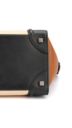 Celine Luggage Mini Tote Bag - Tricolor