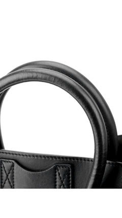Céline Luggage Mini Tote Bag - Black