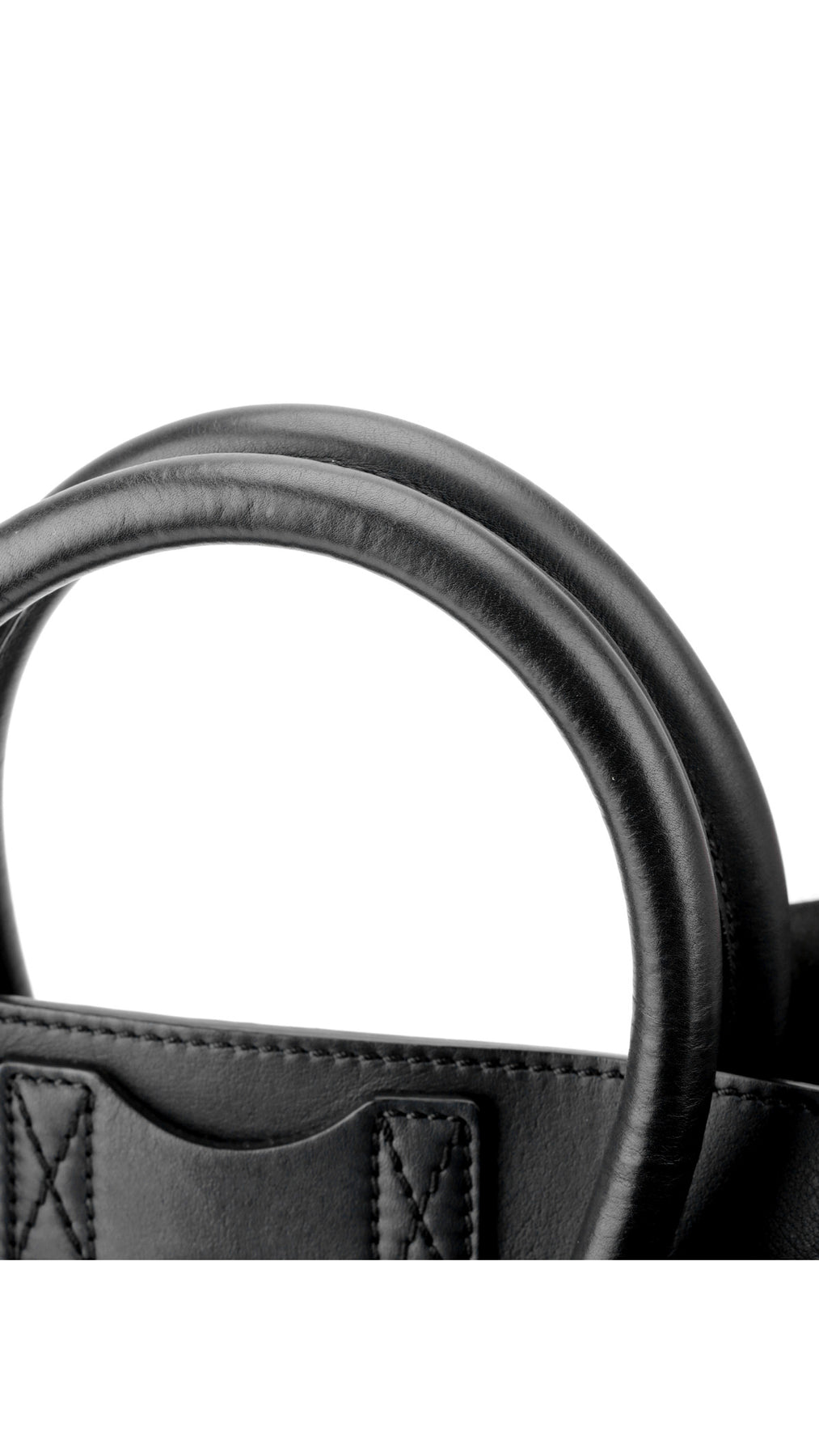 Céline Luggage Mini Tote Bag - Black