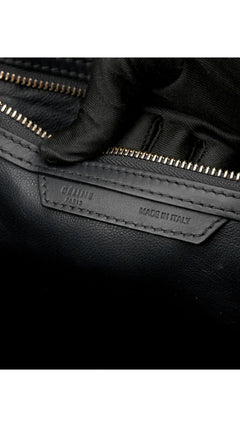 Céline Luggage Mini Tote Bag - Black