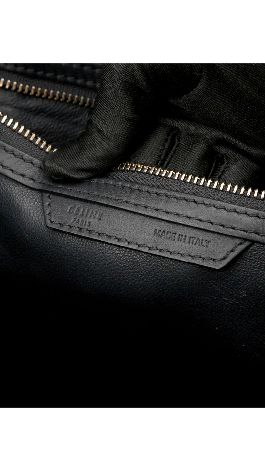 Céline Luggage Mini Tote Bag - Black