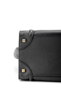 Céline Luggage Mini Tote Bag - Black