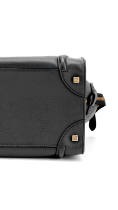 Céline Luggage Mini Tote Bag - Black