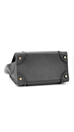 Céline Luggage Mini Tote Bag - Black