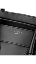 Céline Luggage Mini Tote Bag - Black