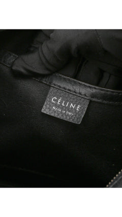 Céline Luggage Nano Tote Bag - Black
