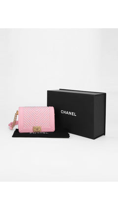 Chanel Boy By The Sea Bag - Pink