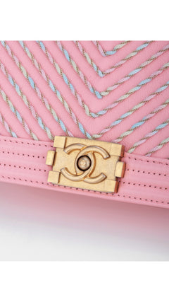Chanel Boy By The Sea Bag - Pink