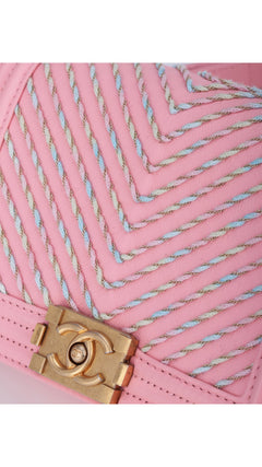 Chanel Boy By The Sea Bag - Pink