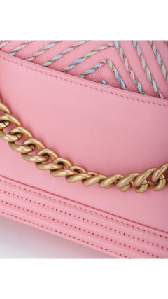 Chanel Boy By The Sea Bag - Pink