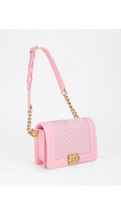 Chanel Boy By The Sea Bag - Pink