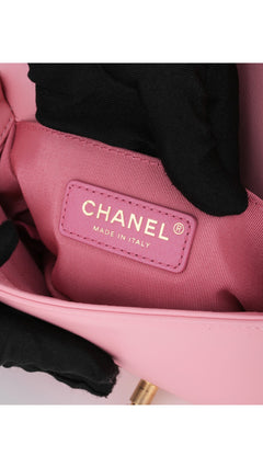 Chanel Boy By The Sea Bag - Pink