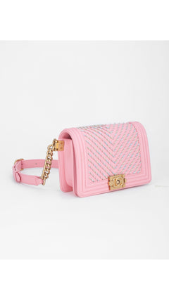 Chanel Boy By The Sea Bag - Pink