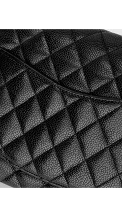 Chanel Classic Double Flap Bag Caviar I Medium - Black